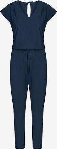 Raffaello Rossi Jumpsuit in Blauw: voorkant