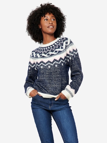 Pull-over LolaLiza en bleu : devant