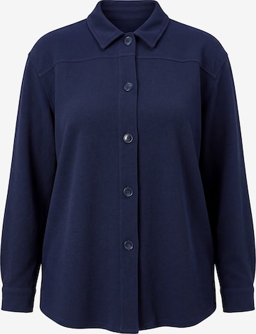 MIAMODA Blouse in Blauw: voorkant