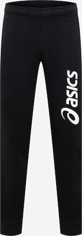 ASICS - Tapered Pantalón deportivo en negro: frente