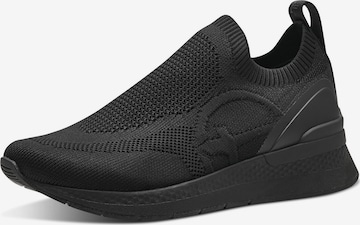 TAMARIS Slip-on σε μαύρο: μπροστά