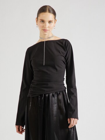 WEEKDAY Blouse 'Derya' in Black: front