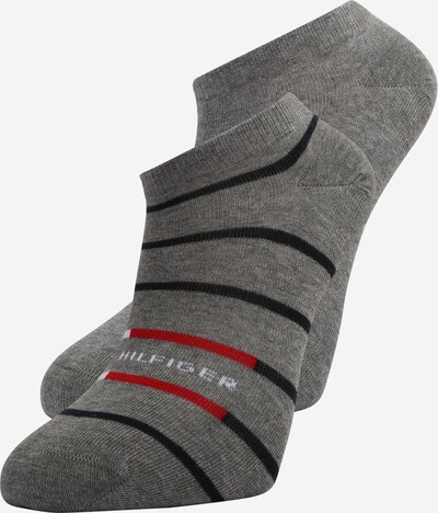 Tommy Hilfiger Underwear Socks in Grey / Red / Black / White, Item view