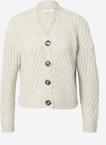 Cardigan 'NEW CHUNKY' ONLY en gris : devant