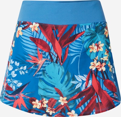 Marika Sportrock 'KIMMY' en blau / türkis / himmelblau / gelb / rot, Vue avec produit