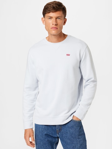 LEVI'S ® Regular fit Sweatshirt 'Original Housemark' i blå: framsida