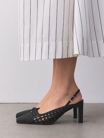Next Slingpumps 'Forever Comfort' in Zwart