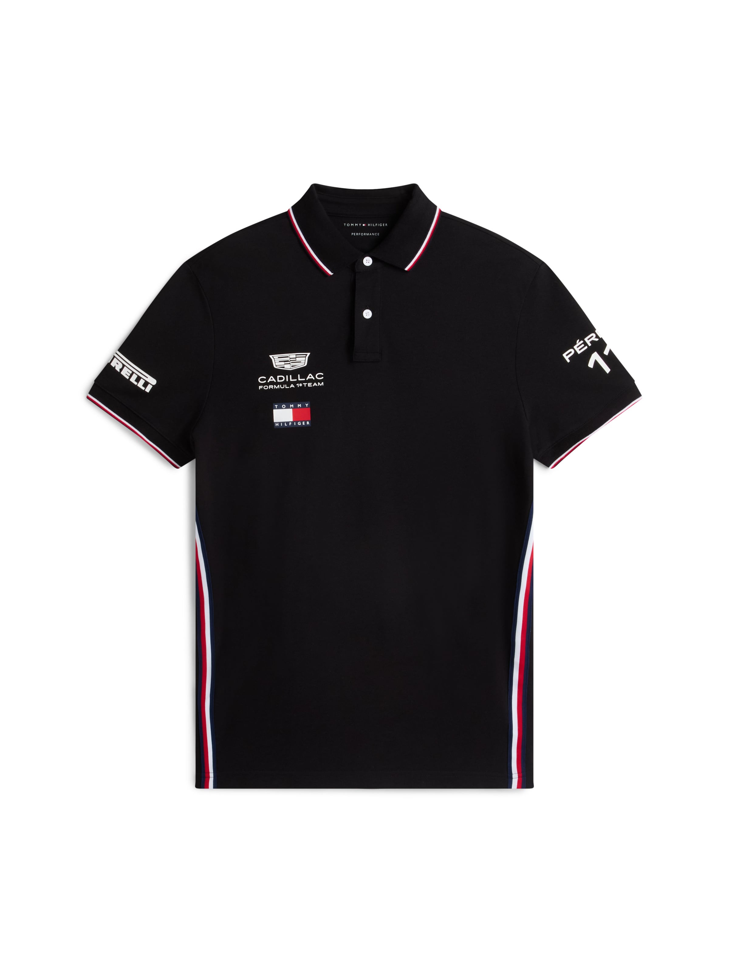 T-Shirt 'TH X CF1 PEREZ REPLICA' TOMMY HILFIGER en noir : devant