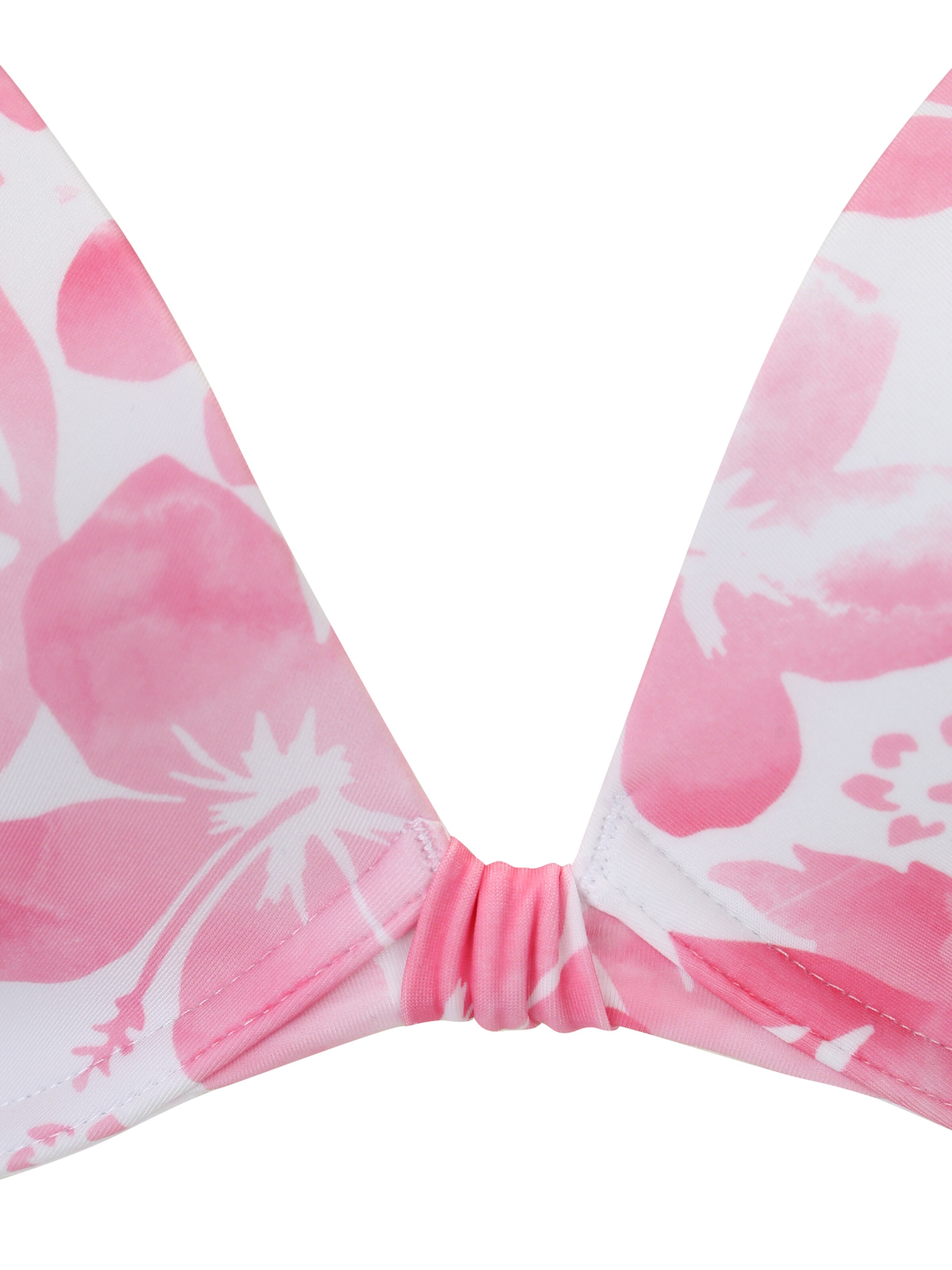 Hunkemöller Сутиен с триъгълни чашки Горнище на бански 'Tropical' в пъстро