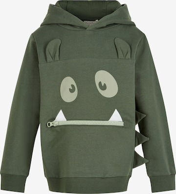 MINYMO Sweatshirt in Green: front