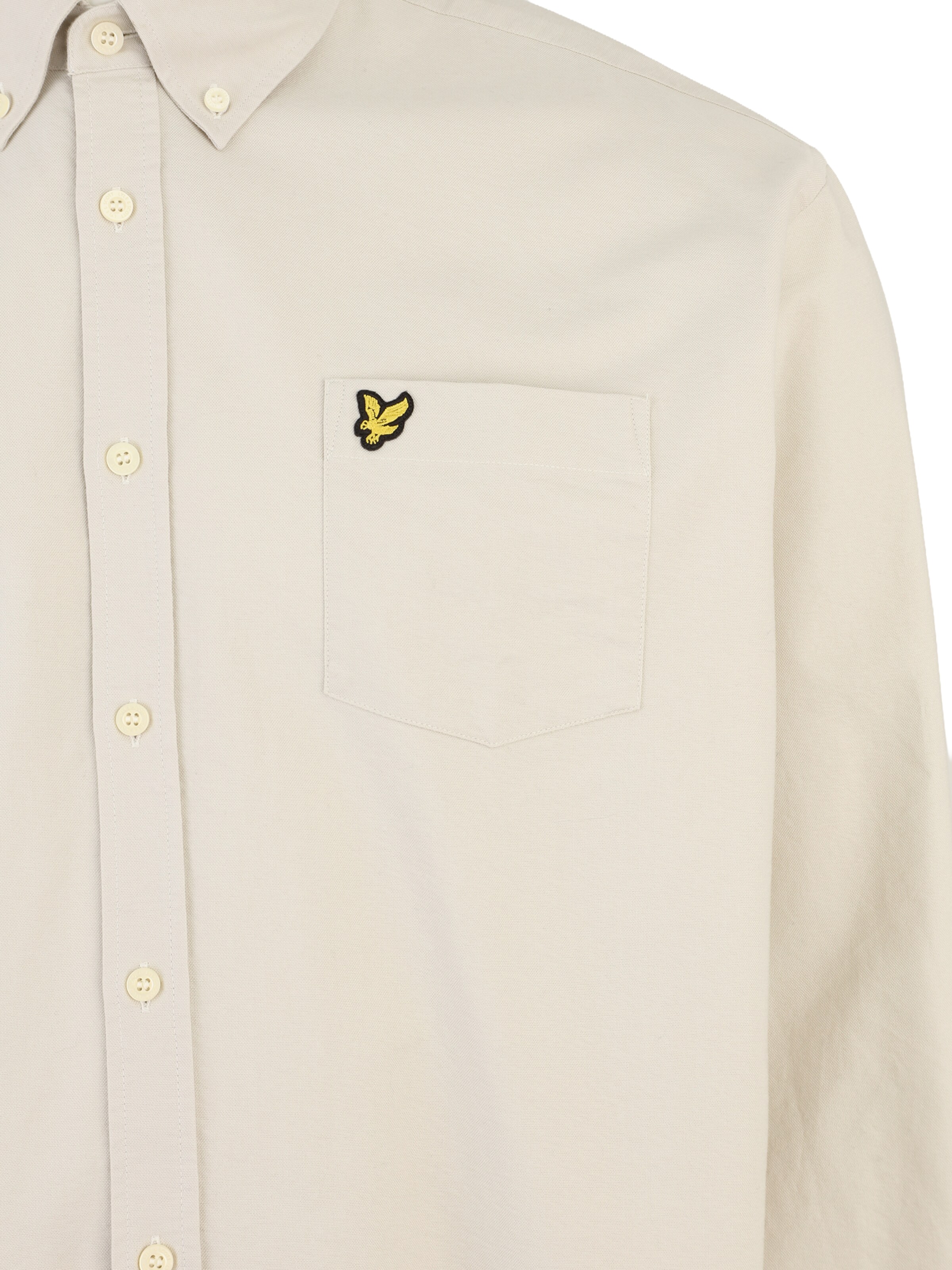 Lyle & Scott Big&Tall Regular Fit Skjorte i beige
