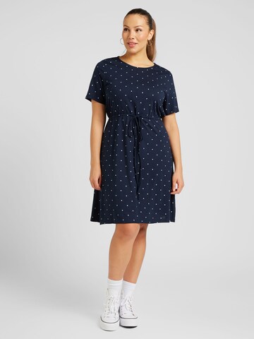 EVOKED Kleid 'VIMOONEY' in Blau: Vorderseite