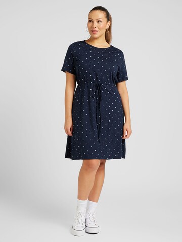 Robe 'VIMOONEY' EVOKED en bleu : devant