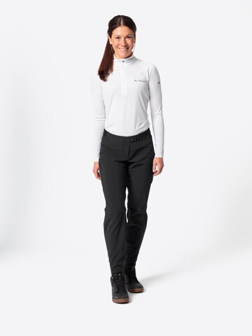 VAUDE Tapered Sports trousers 'All Year Moab' in Black