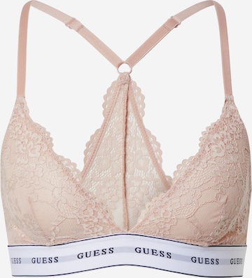 GUESS Regular Bra 'Triangle' in Beige: front