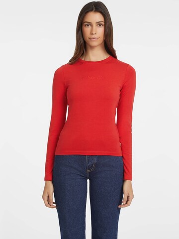 GUESS JEANS Shirt in Red: front
