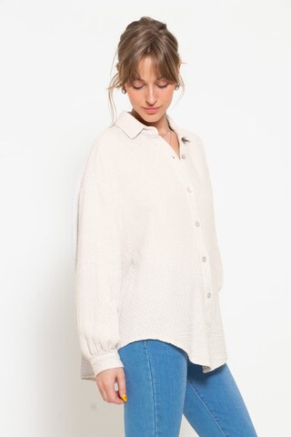 SASSYCLASSY Blouse in Beige