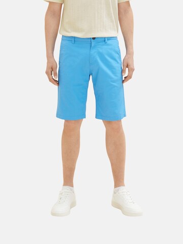 TOM TAILOR Regular Shorts in Blau: predná strana