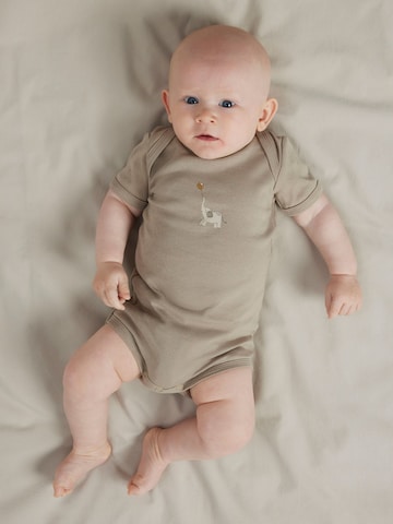 NAME IT - Pijama entero/body en beige: frente