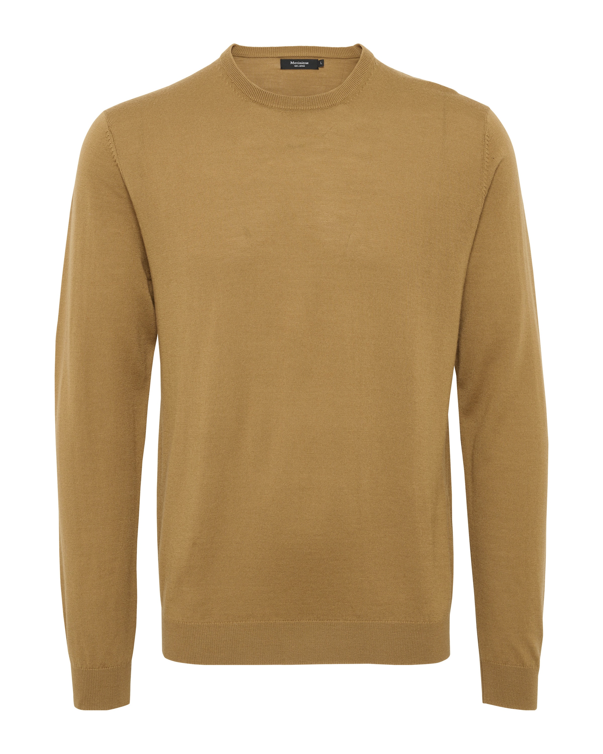 Matinique Svetr 'Margrate' – hnědá: přední strana