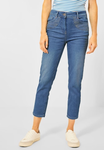 CECIL Slim fit Jeans 'Toronto' in Blue: front