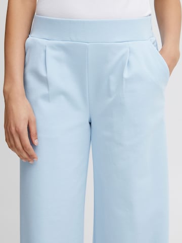 b.young Wide Leg Stoffhose ' BYRizetta ' in Blau