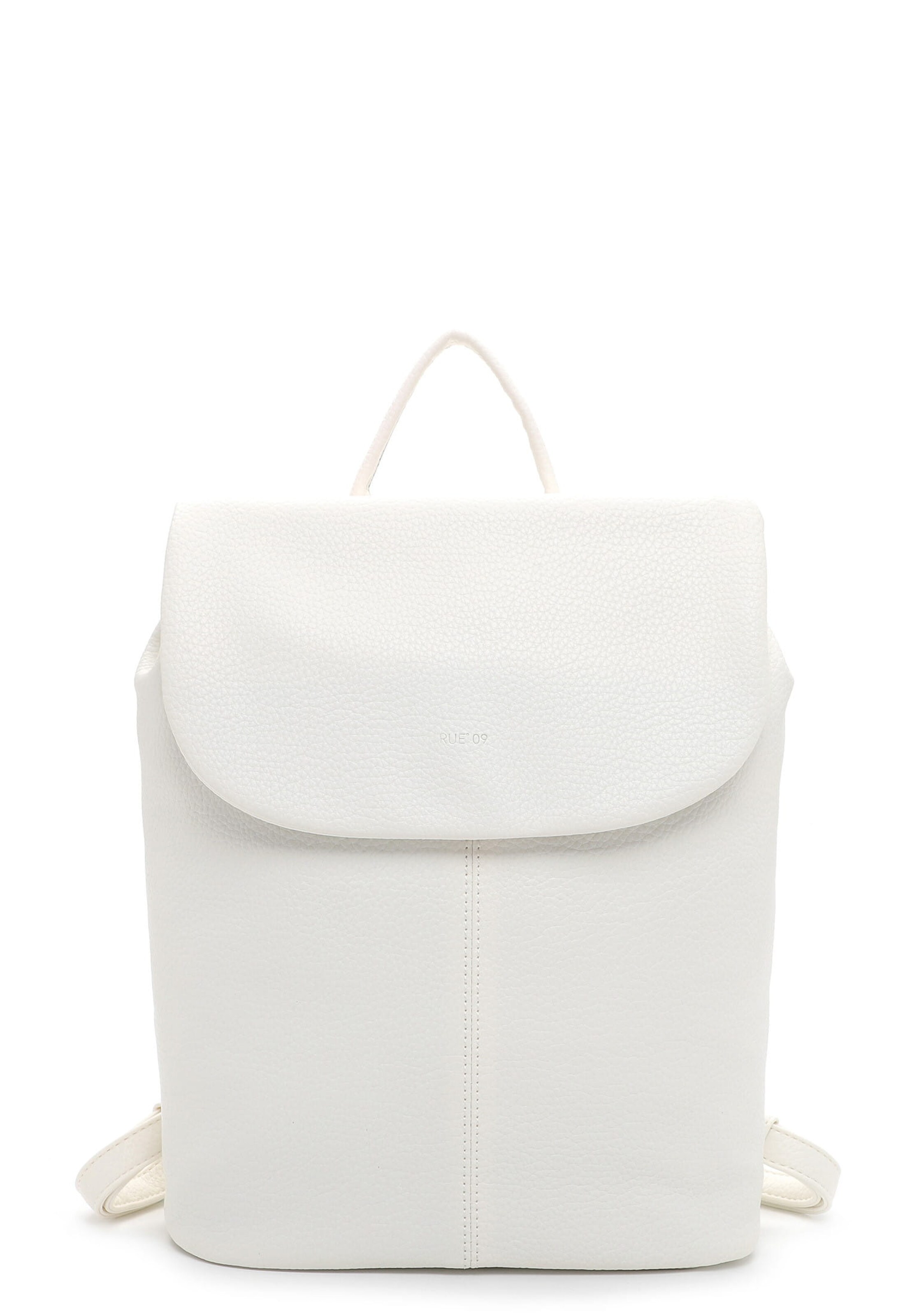 Sac à dos 'Tours Rue 09' Emily & Noah en blanc : devant