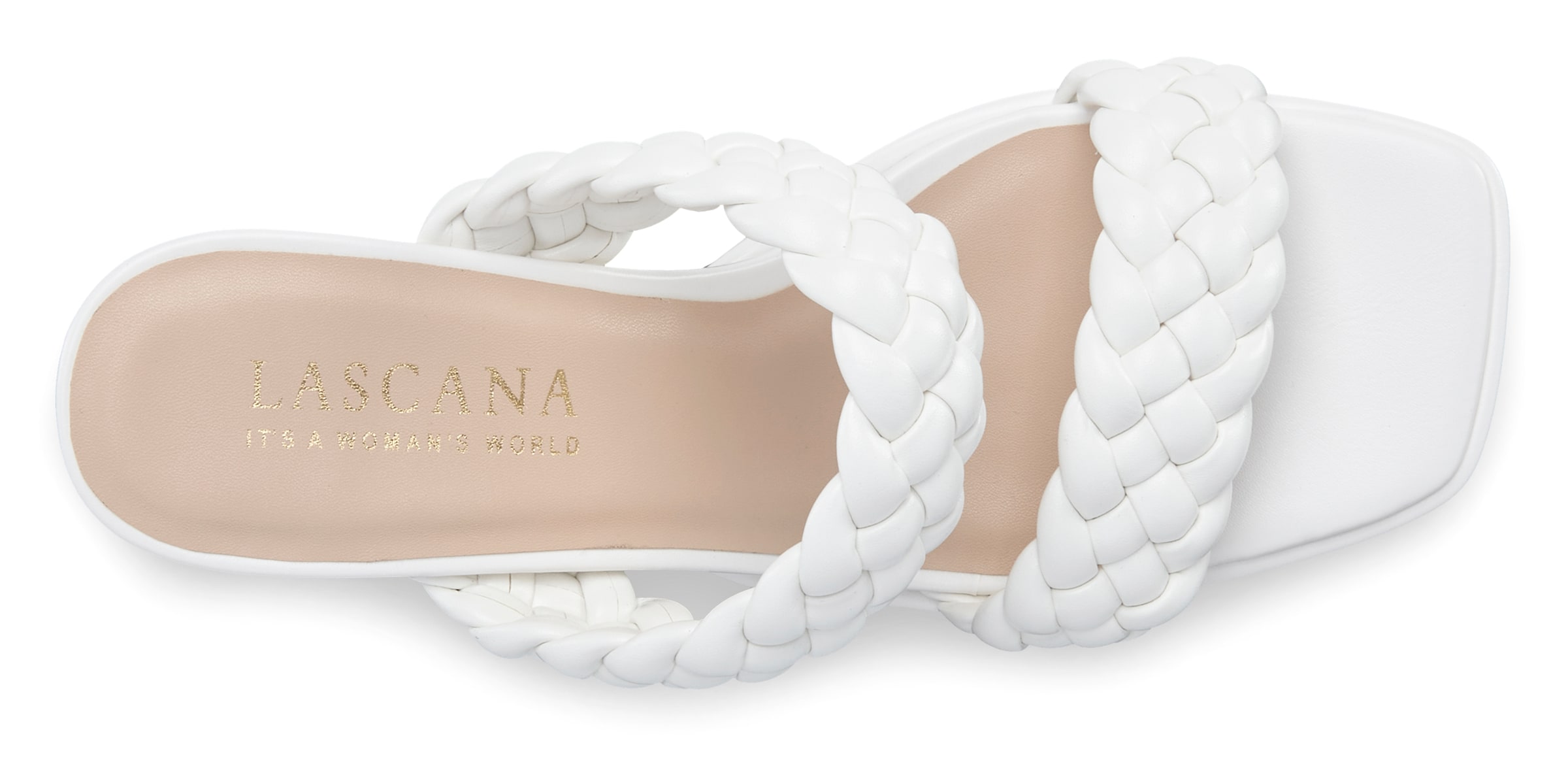 LASCANA Papucs - fehér