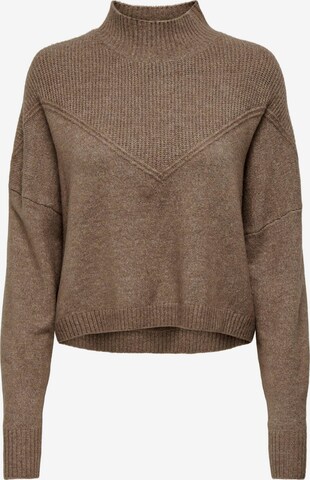 Pull-over ONLY en marron : devant