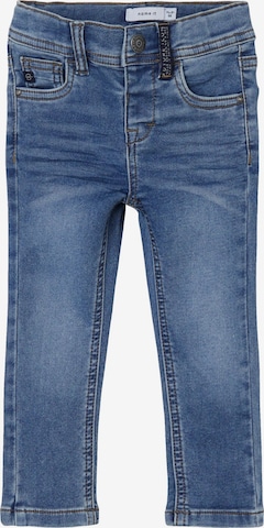 NAME IT Slimfit Jeans 'Silas' i blå: framsida