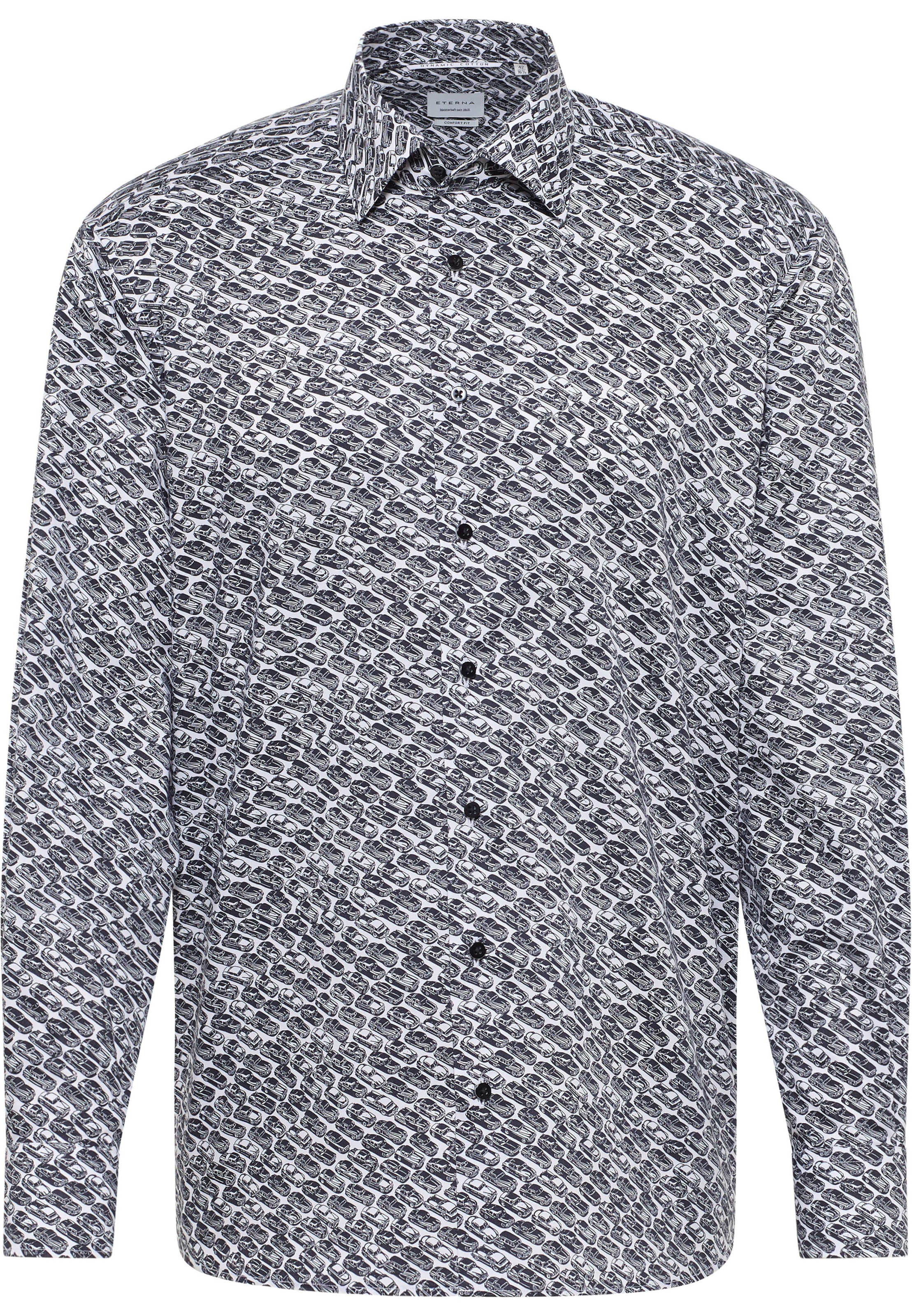ETERNA Comfort Fit Businesshemd in Weiß: Vorderseite