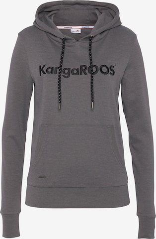 KangaROOS Sweatshirt in Grey: front