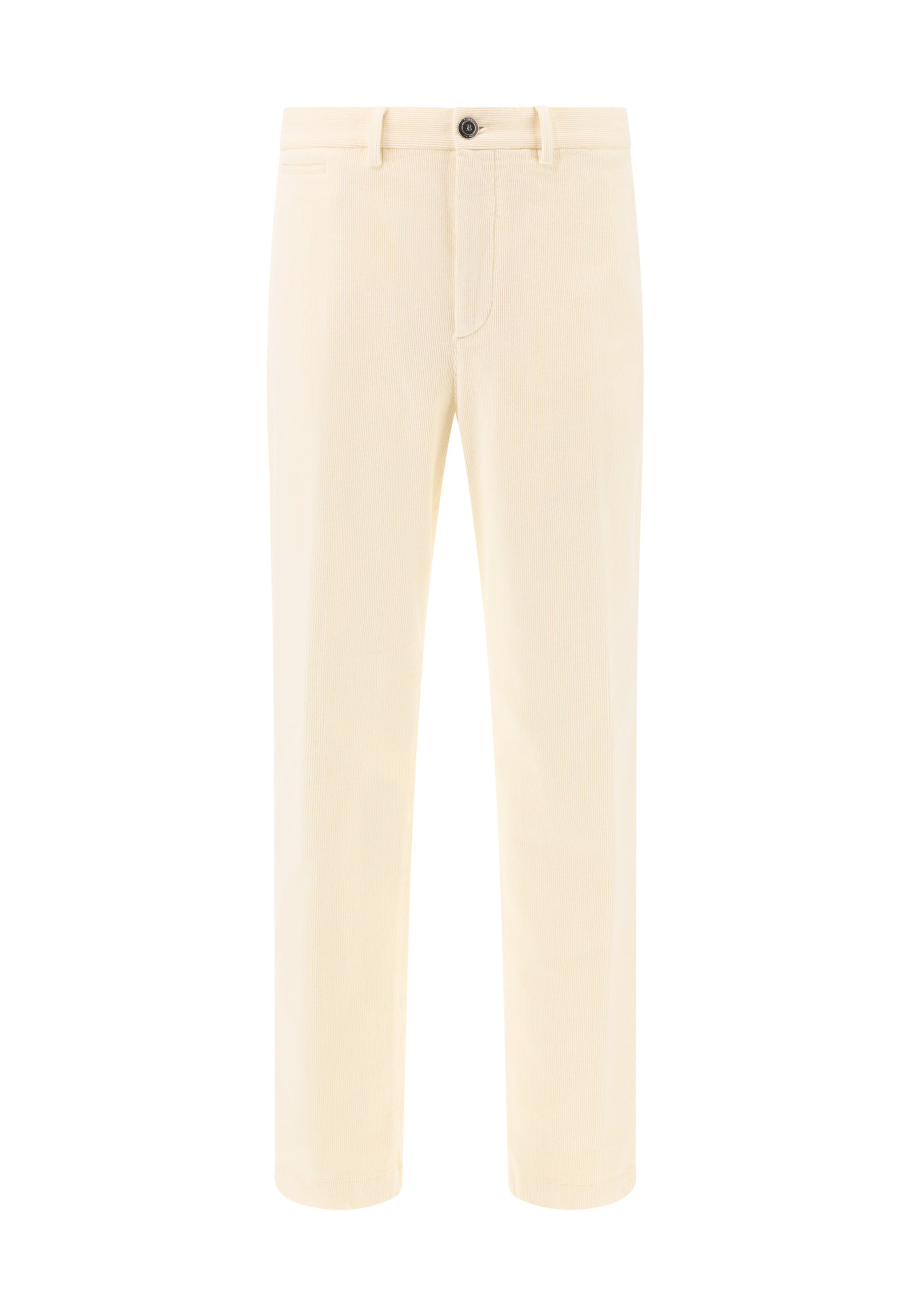 Coupe slim Pantalon Boggi Milano en beige : devant