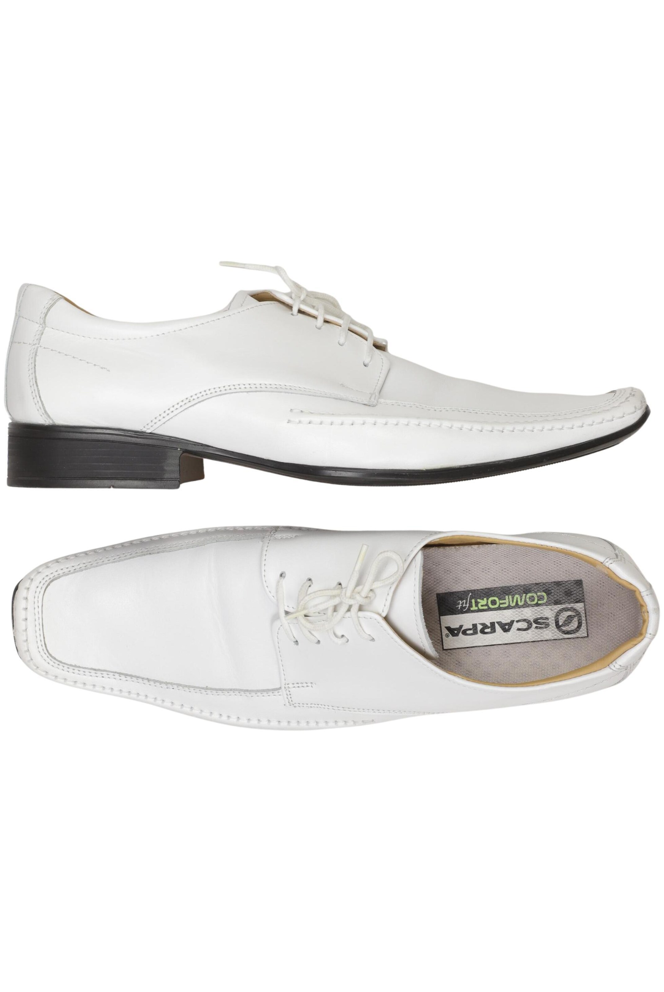 Scarpa Halbschuh 42 in Weiß: Vorderseite