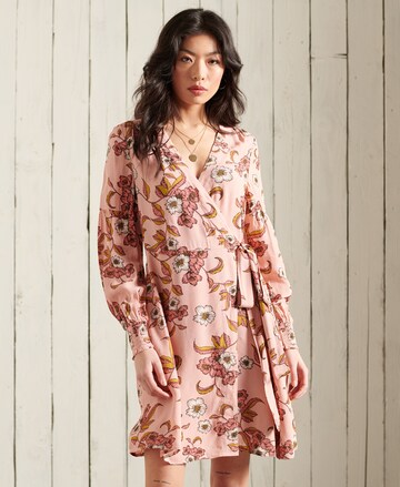 Superdry Jurk 'Bohemian' in Roze: voorkant