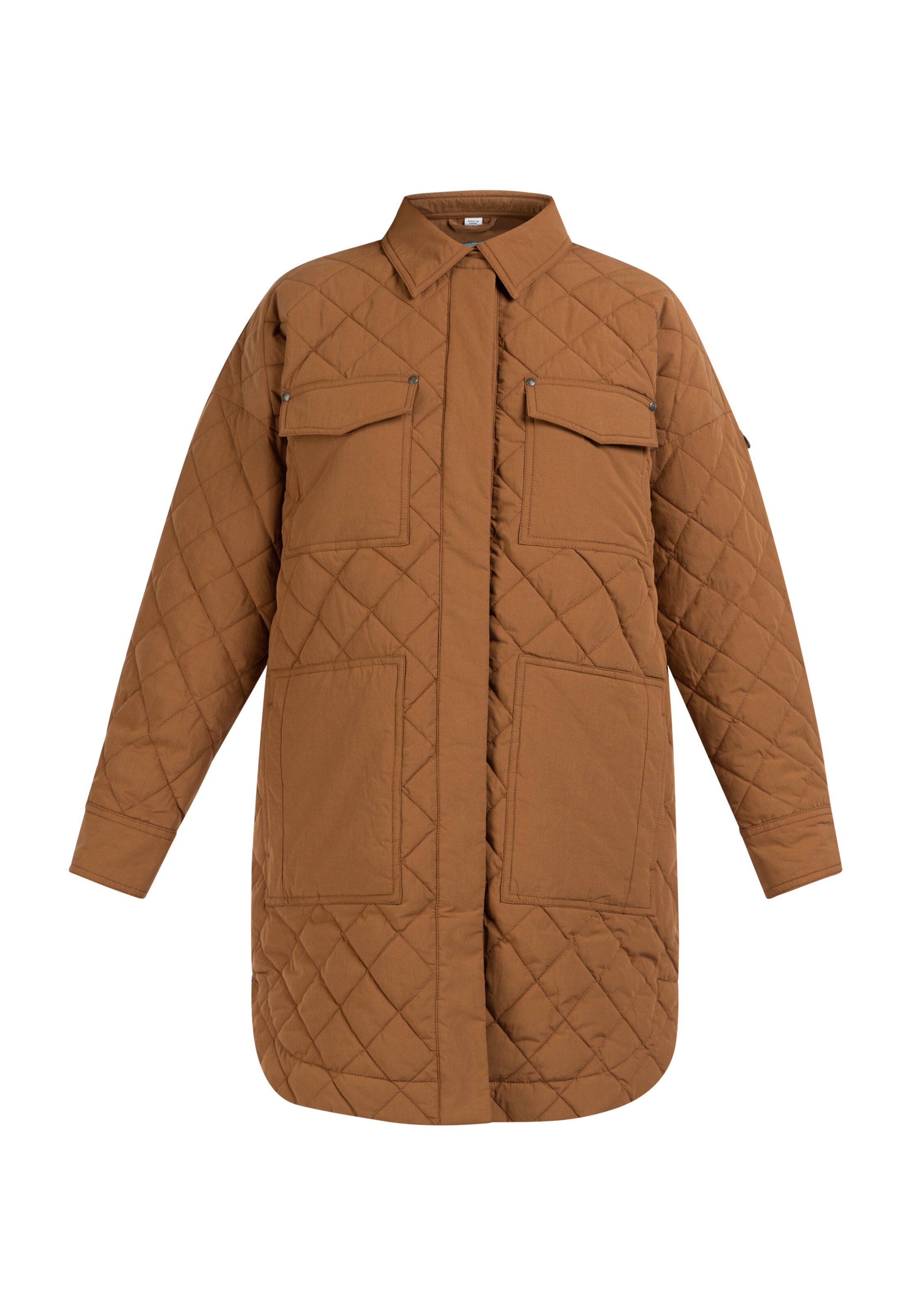 Geacă de primăvară-toamnă de la DreiMaster Vintage pe maro: față