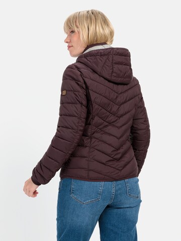 CAMEL ACTIVE Steppjacke aus recyceltem Polyester in Lila