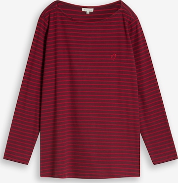 Tom Tailor Women + - Camiseta en rojo: frente