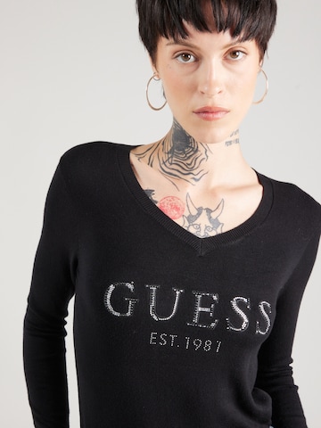 GUESS Pulover | črna barva