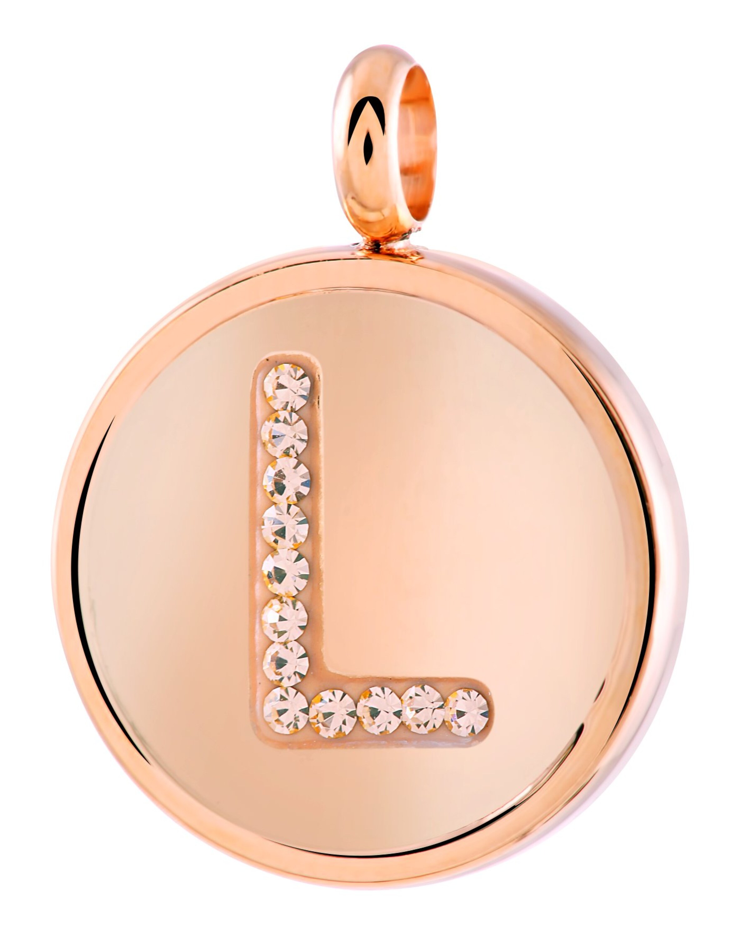 Pendentif Lucardi en or : devant