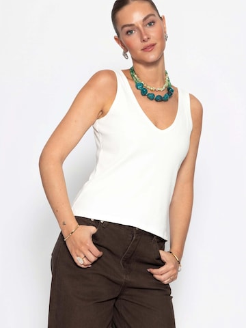 SASSYCLASSY Top‌ in Weiß