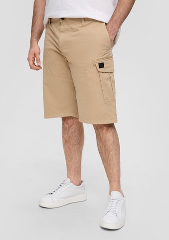 s.Oliver Loosefit Cargobroek in Beige