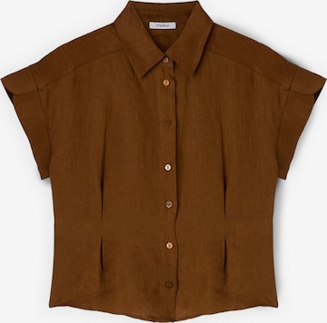 MOTIVI - Blusa en marrón: frente