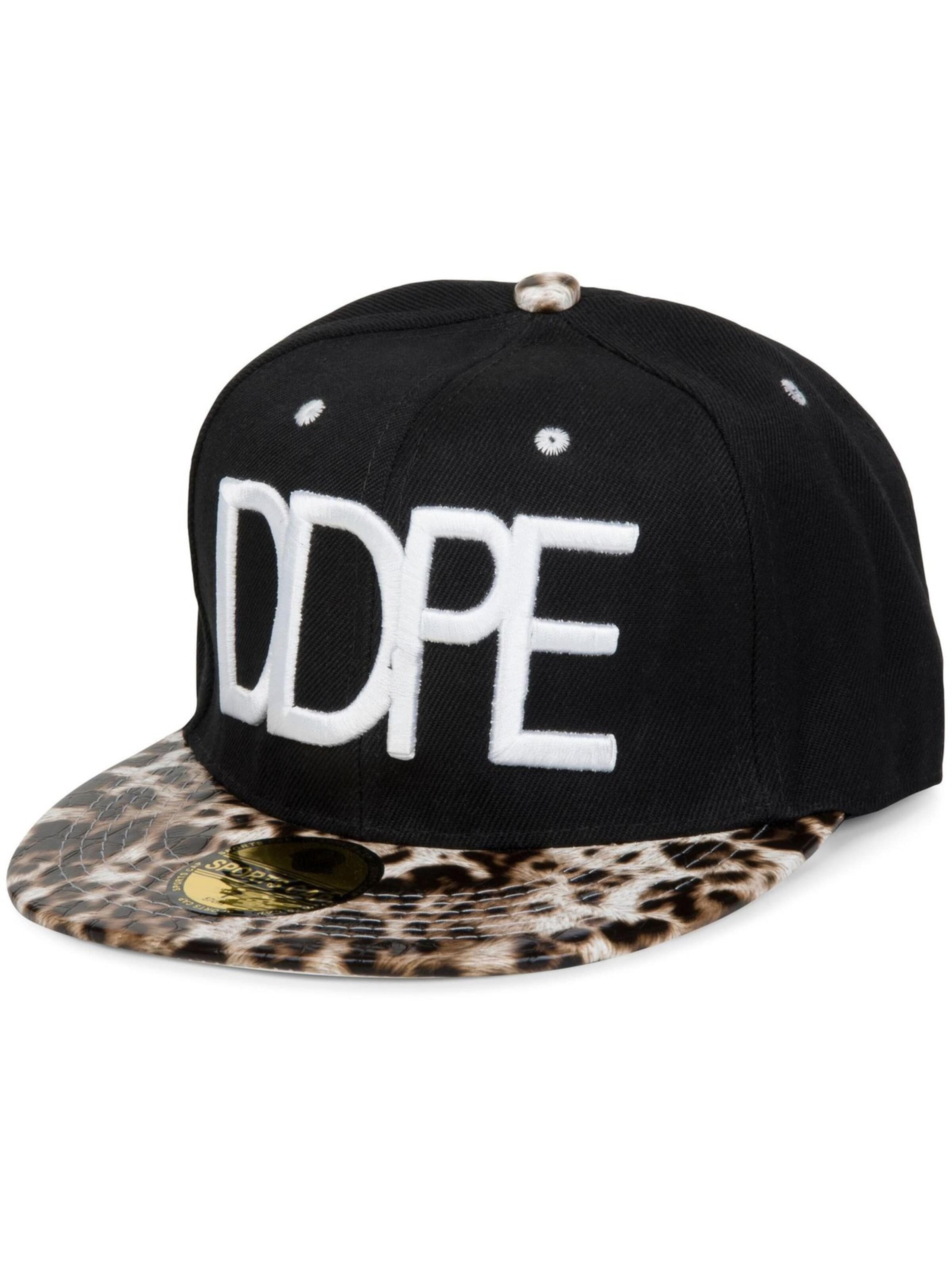 styleBREAKER Cap 'Snapback Cap DDPE'‌‌‌ in 54-64 in schwarz, Produktansicht