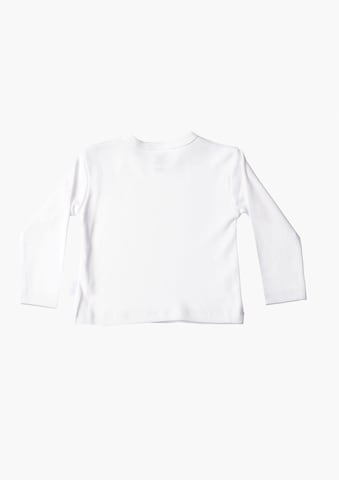 LILIPUT Langarmshirt mit niedlichem 'smile'-Print in Weiß