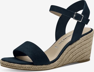 TAMARIS Sandals in Blue: front