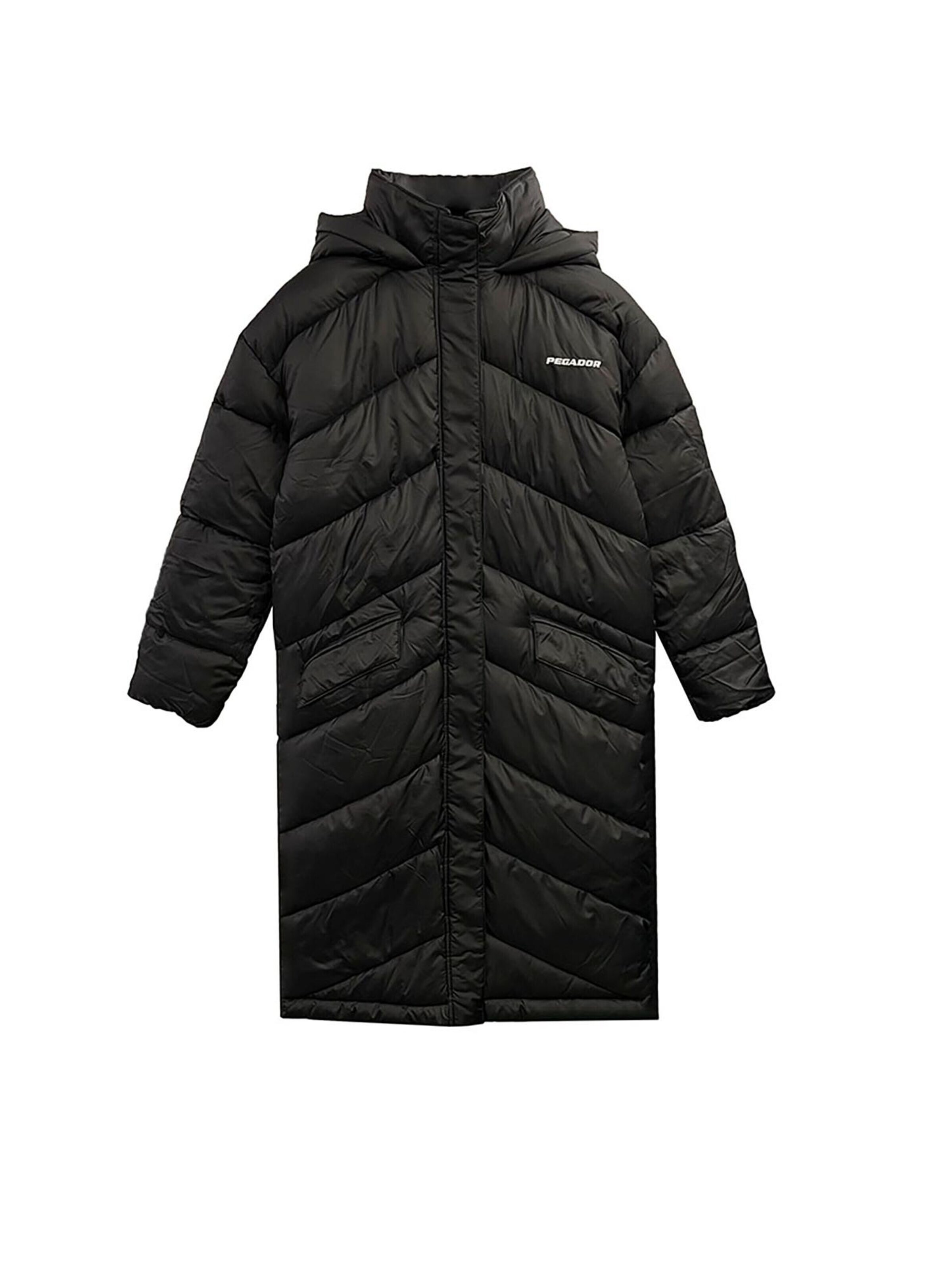 Pegador Winter Coat 'Loha' in Black: front