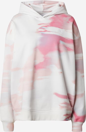 Calvin Klein Jeans Sweatshirt i lavendel / rosé / ljusrosa / äggskal, Produktvy