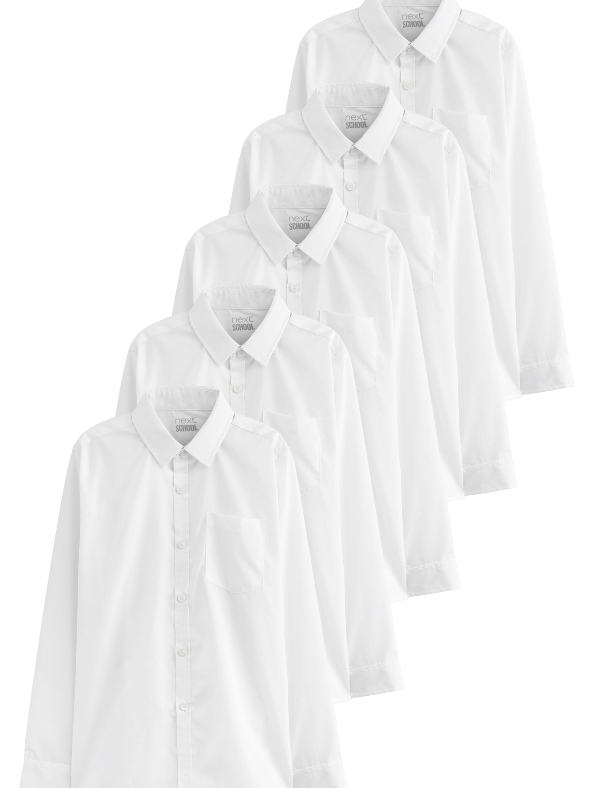 Next Regular fit Overhemd in Wit: voorkant