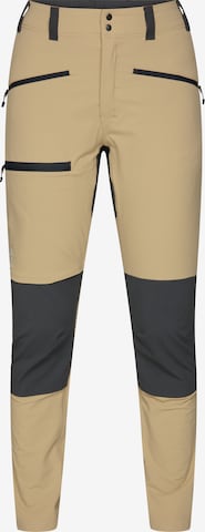 Haglöfs Regular Outdoor Pants in Beige: front